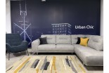 Brooklyn corner group sofa - Right Hand - Vegan Suede Element