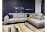 Brooklyn corner group sofa - Right Hand - Vegan Suede Element