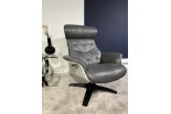 Imperia Chair Grigio Leather 