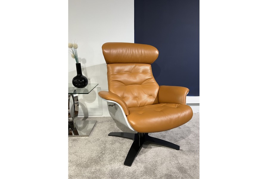 Anselmo online leather recliner