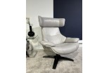 Nîmes Chair Misty Grey Leather 