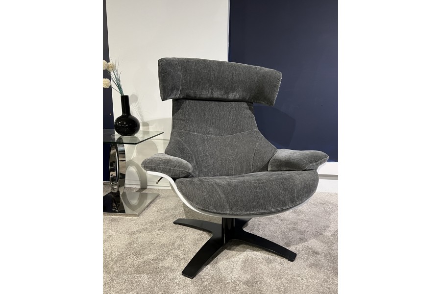 Nîmes Chair Dusky Grey Fabric