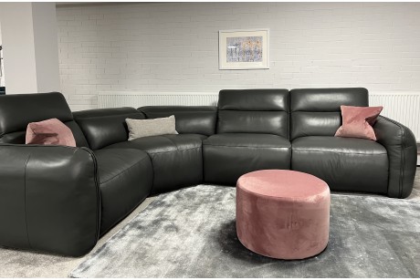 Amalfi - Leather Corner Sofa