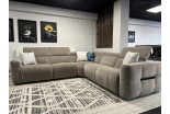 Milan - Fabric Corner Sofa - Kaia Nutmeg