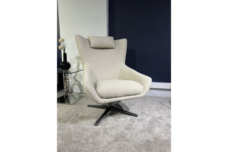 Soho Chair in Rumba Fawn fabric