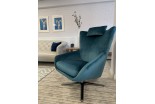 Soho Chair in Teal Velvet